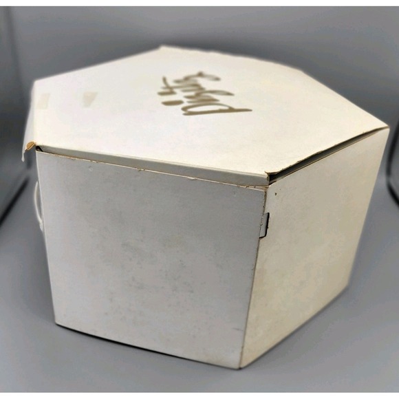 Evelyn Varon Exclusive White Genuine Fur Felt Hat 22 Merrimac Union Made w/ Box - Picture 10 of 12